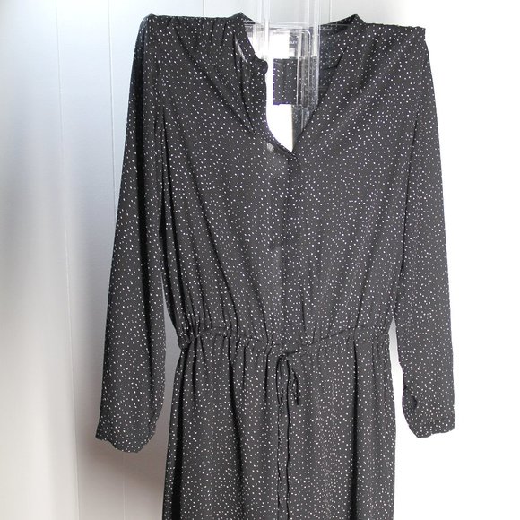 BLACK DRESS w/LINING or TUNIC - Picture 1 of 14